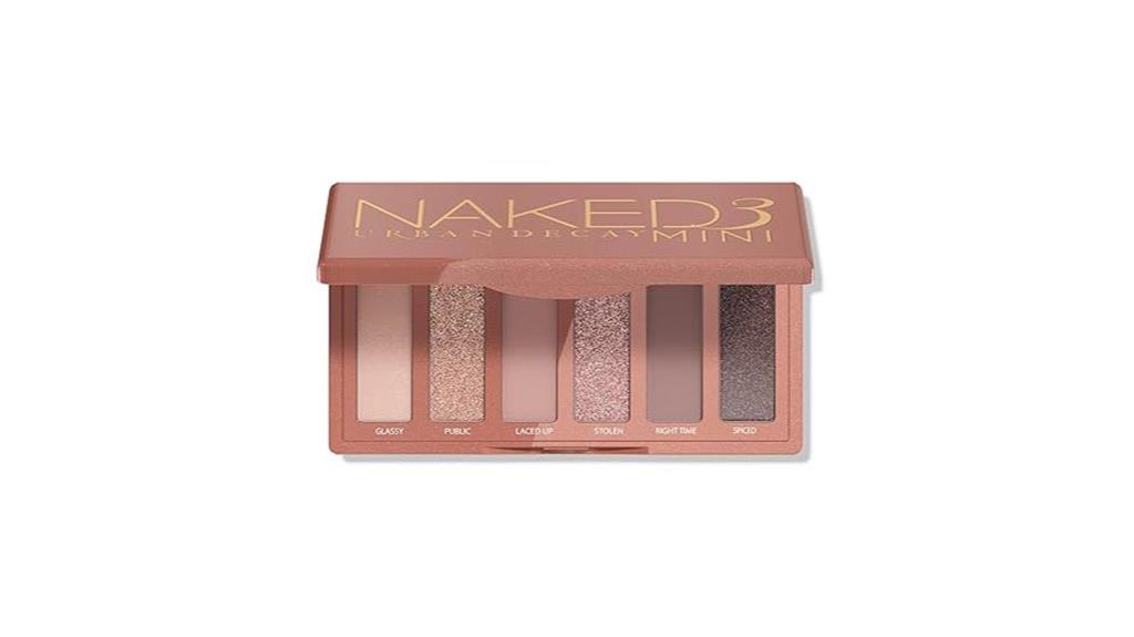 mini naked 3 palette