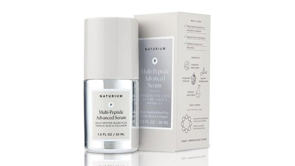 multi peptide face serum