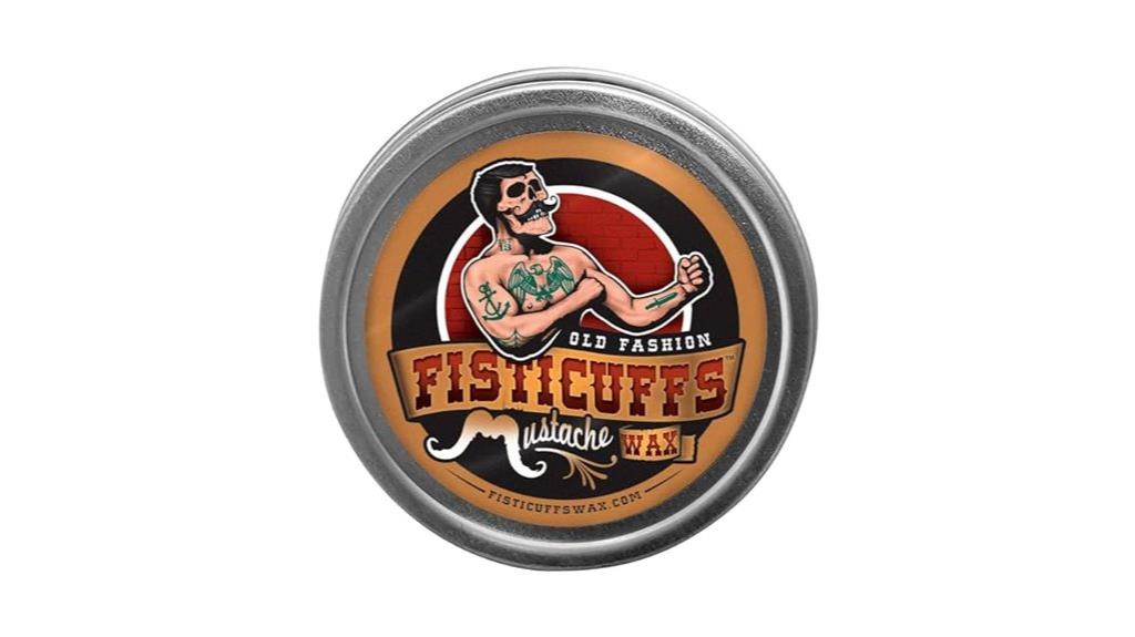 mustache wax 1oz tin