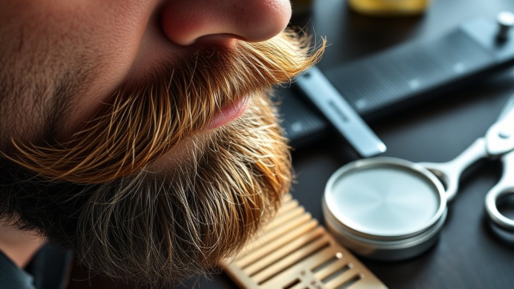 mustache wax selection criteria