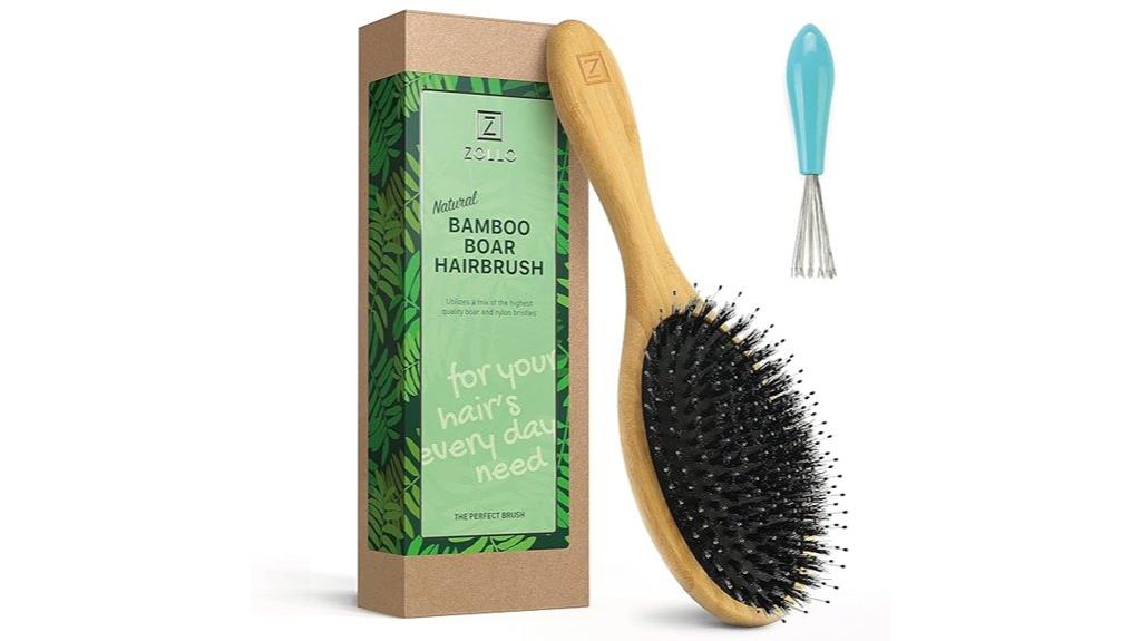 natural boar hair brush