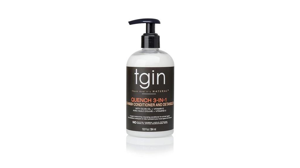 natural co wash conditioner product