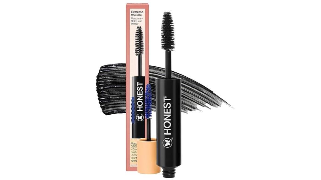 natural mascara and primer