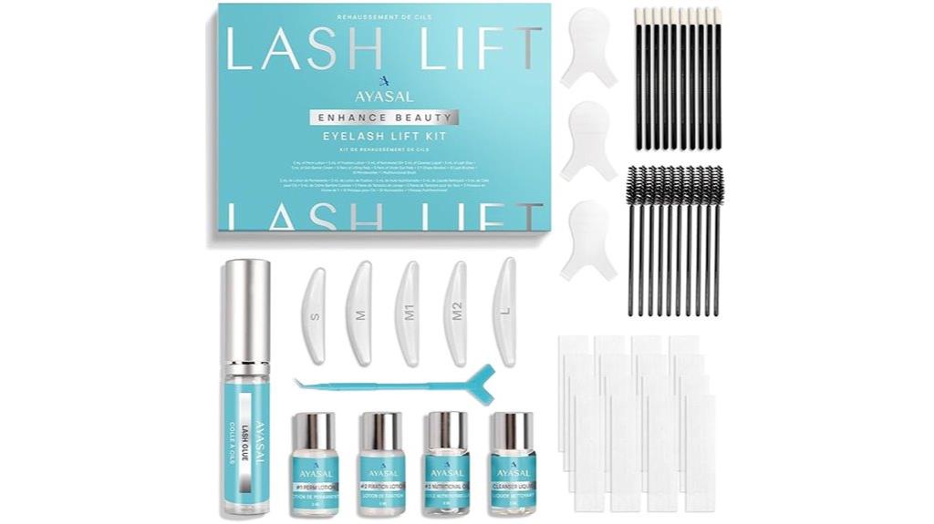 natural safe lash curling