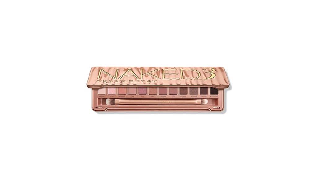 neutral pink toned eyeshadow palette