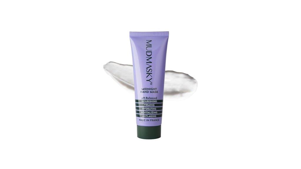 nighttime mud mask treatment