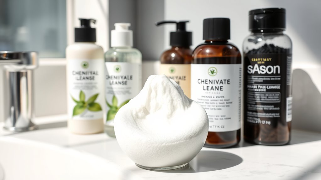 oil control and gentle cleansing