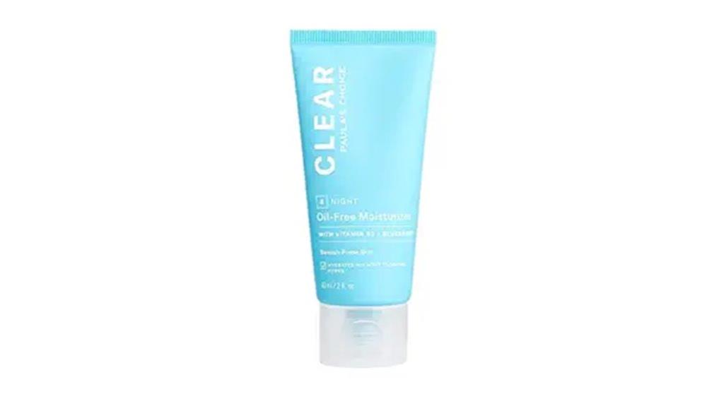 oil free acne moisturizer