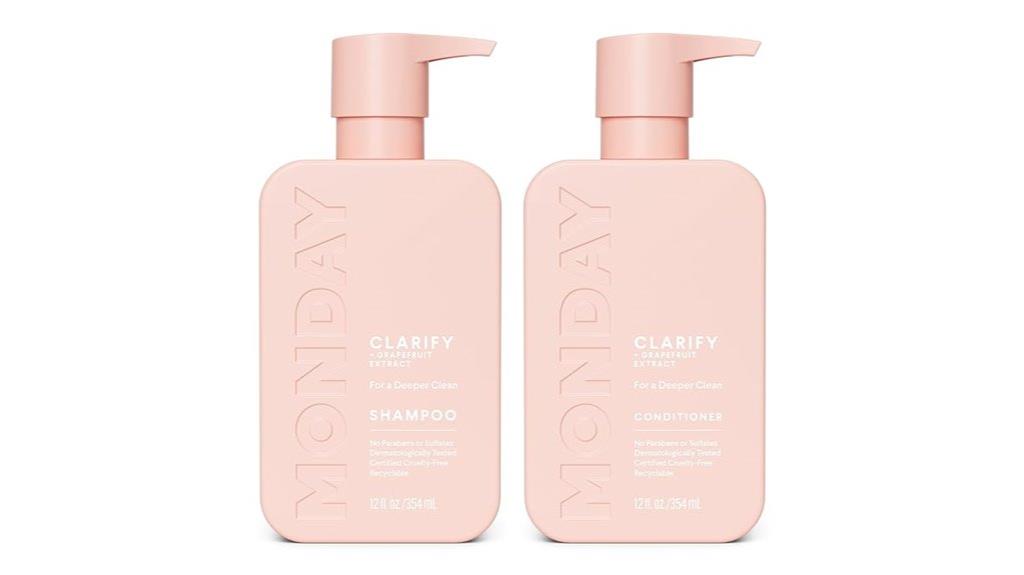 oily hair clarifying set