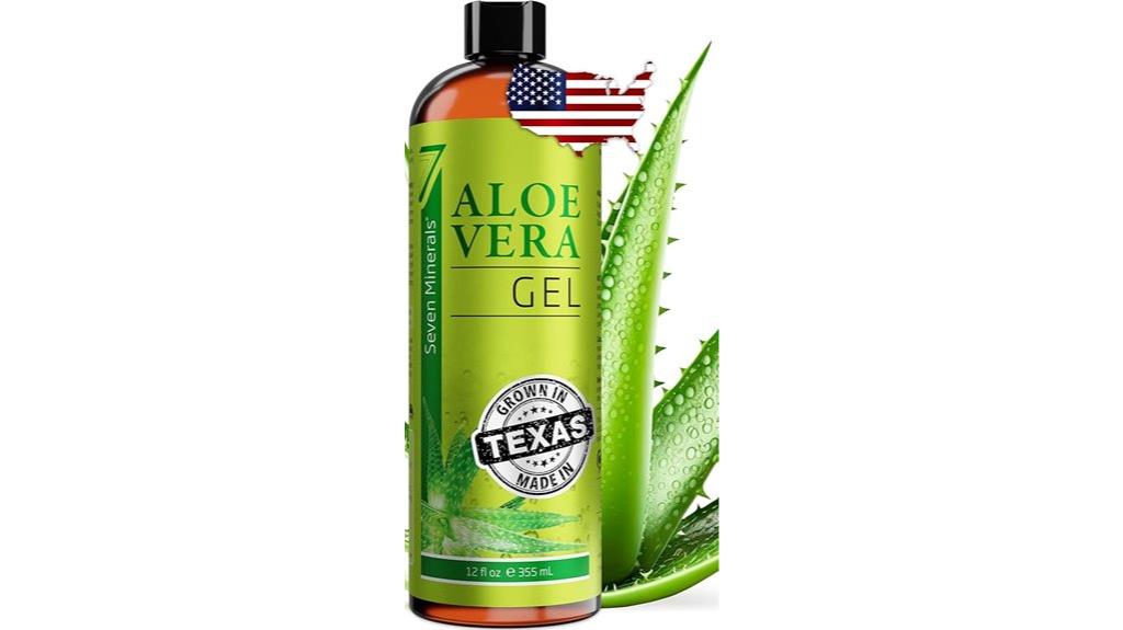 organic aloe vera gel
