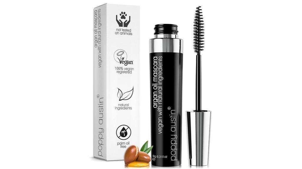 organic black mascara