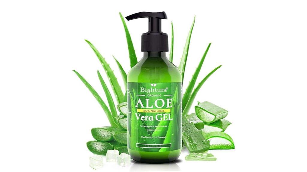 organic fresh aloe gel