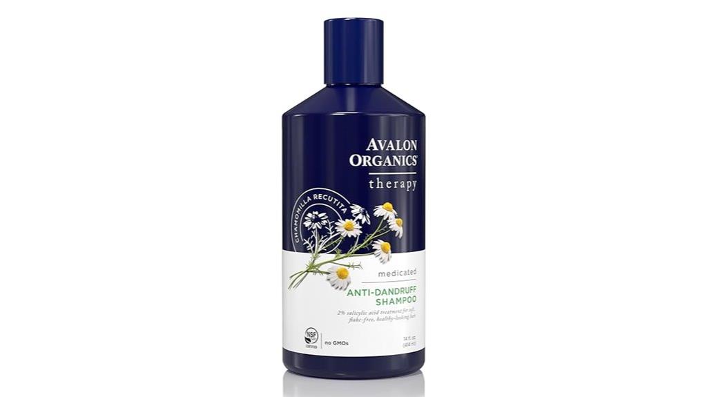 organic medicated dandruff shampoo