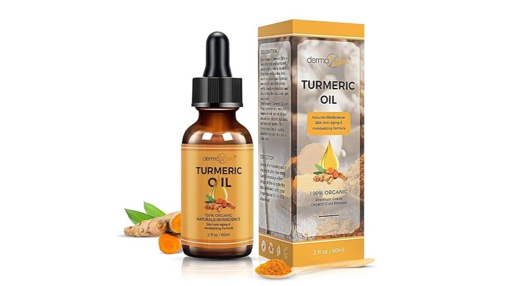 organic turmeric skin oil