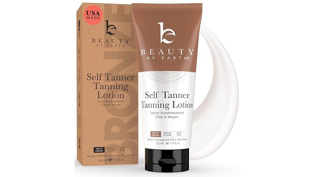 organic usa made self tanner