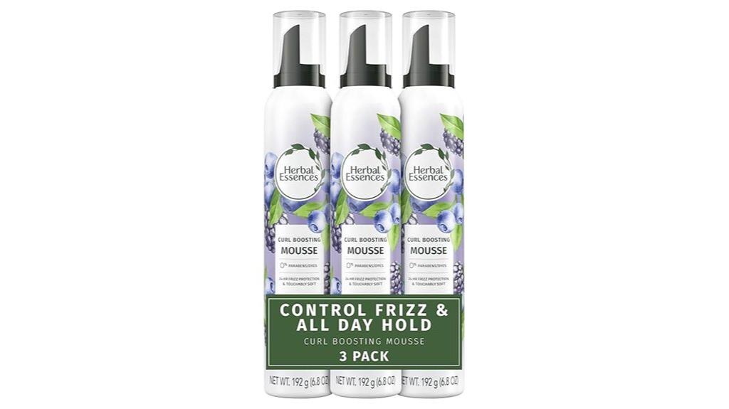 pack of three mousse