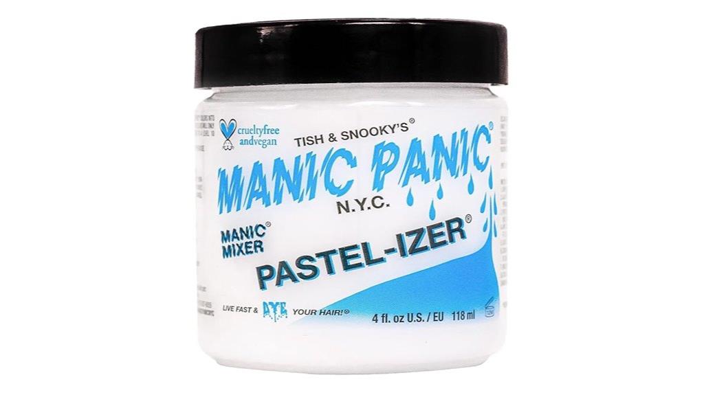 pastel hair color mixer