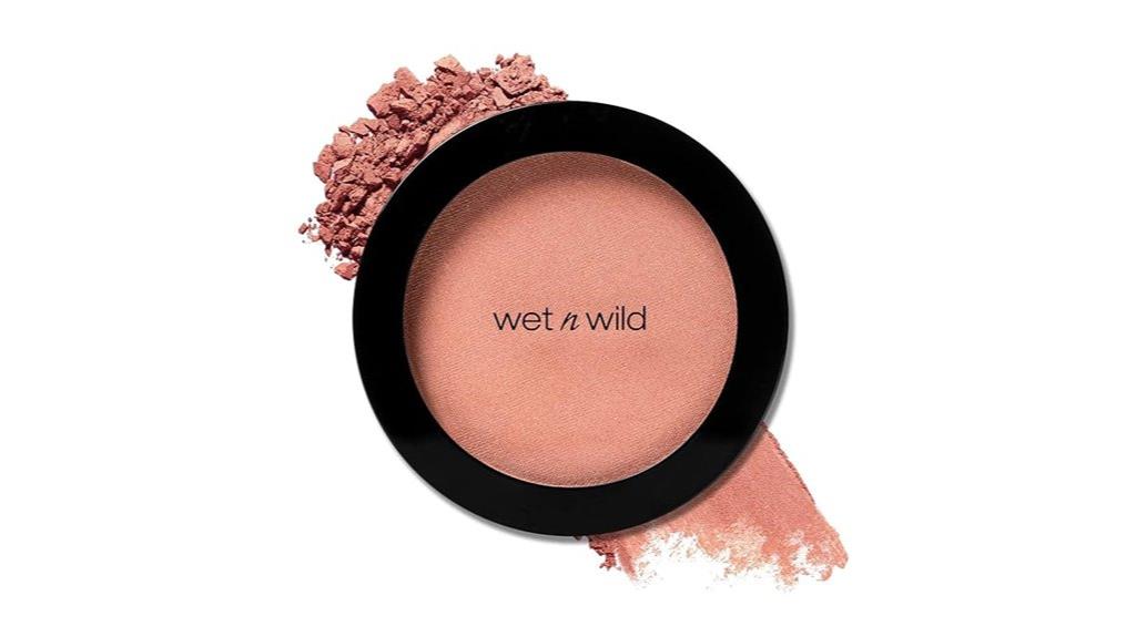 pearlescent pink blush