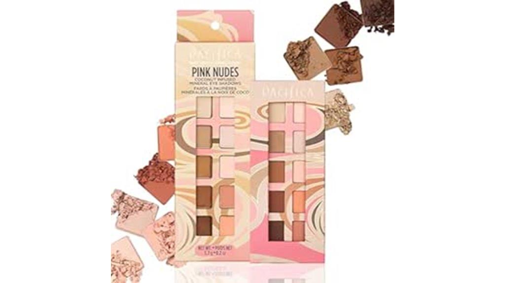 pink neutral mineral shades