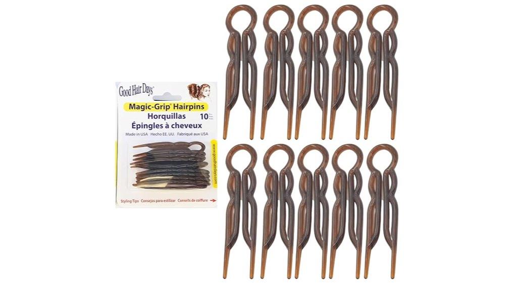 plastic u shaped hairpins