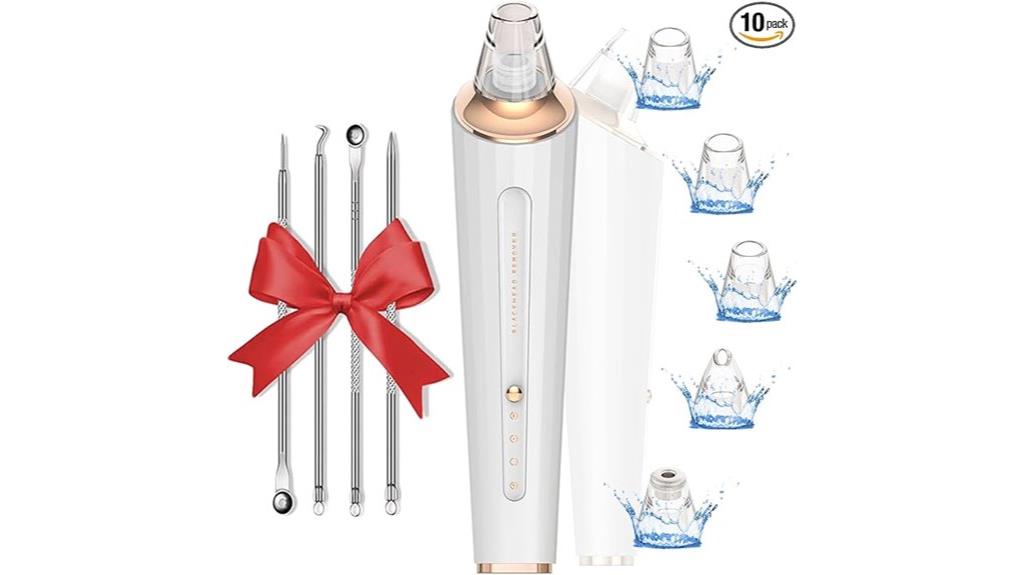 pore vacuum with three suction