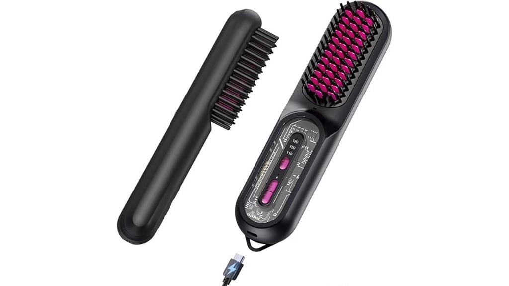 portable battery operated styling tool