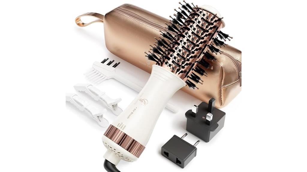 portable dual voltage hair dryer