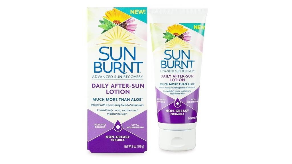 post sun skin relief