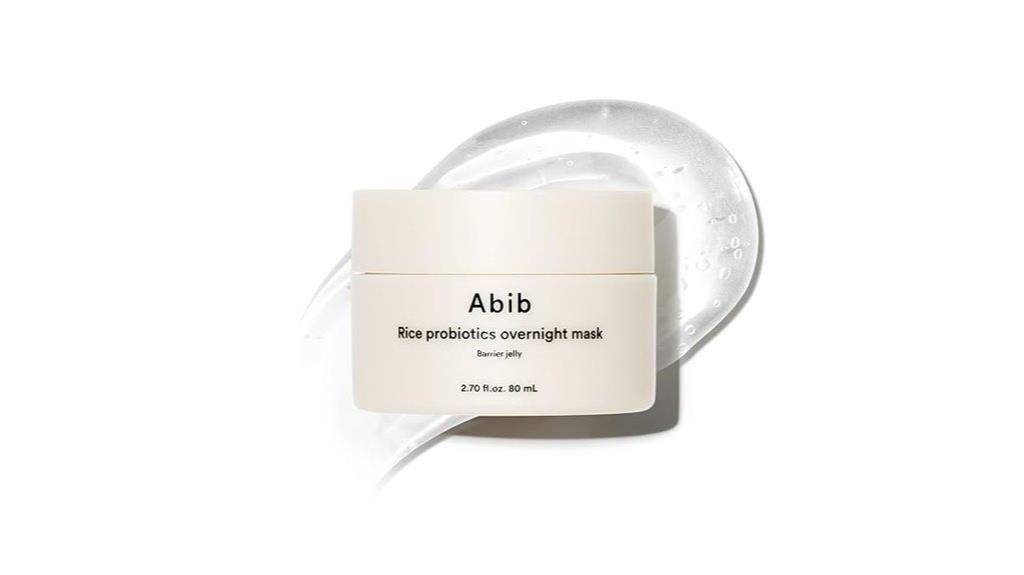 probiotic rice overnight mask