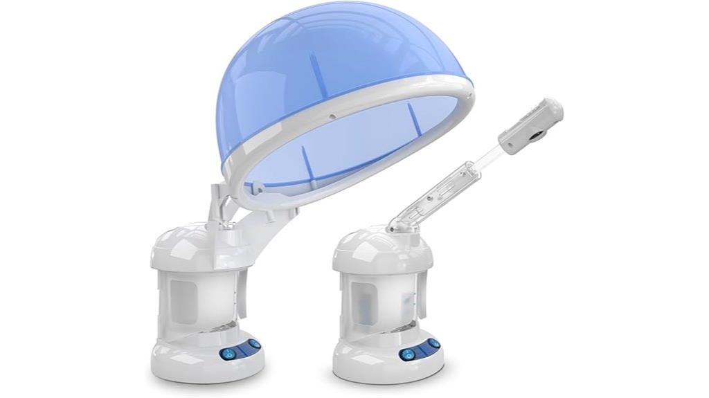 professional 2 in 1 hair steamer