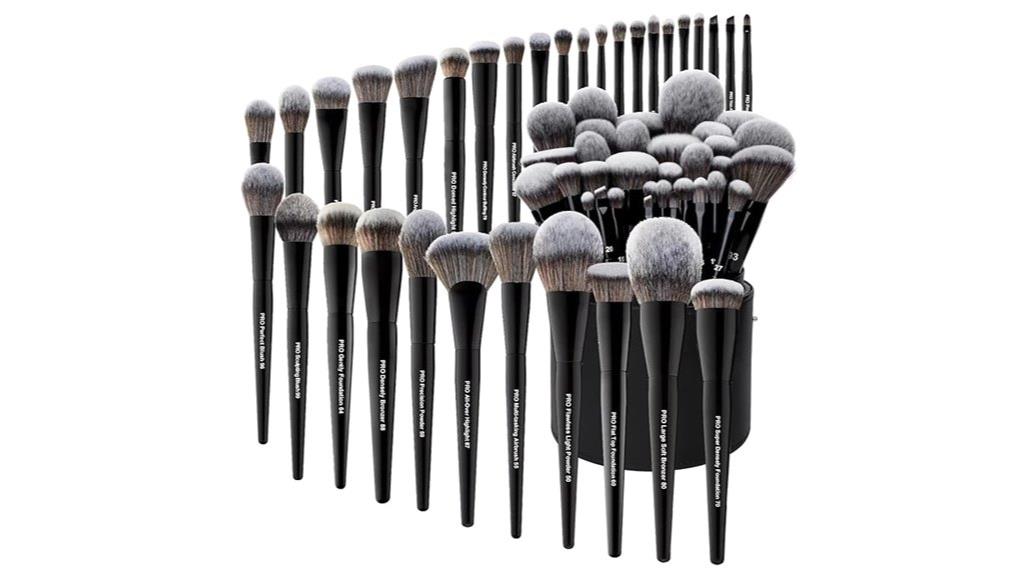 professional 32 piece makeup brush set