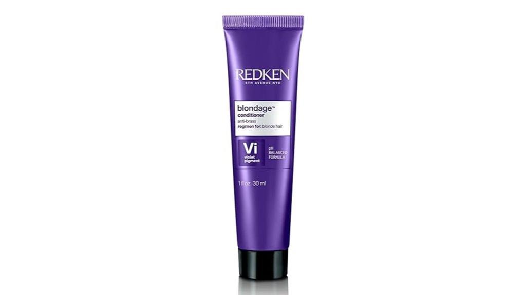 purple conditioner for blondes