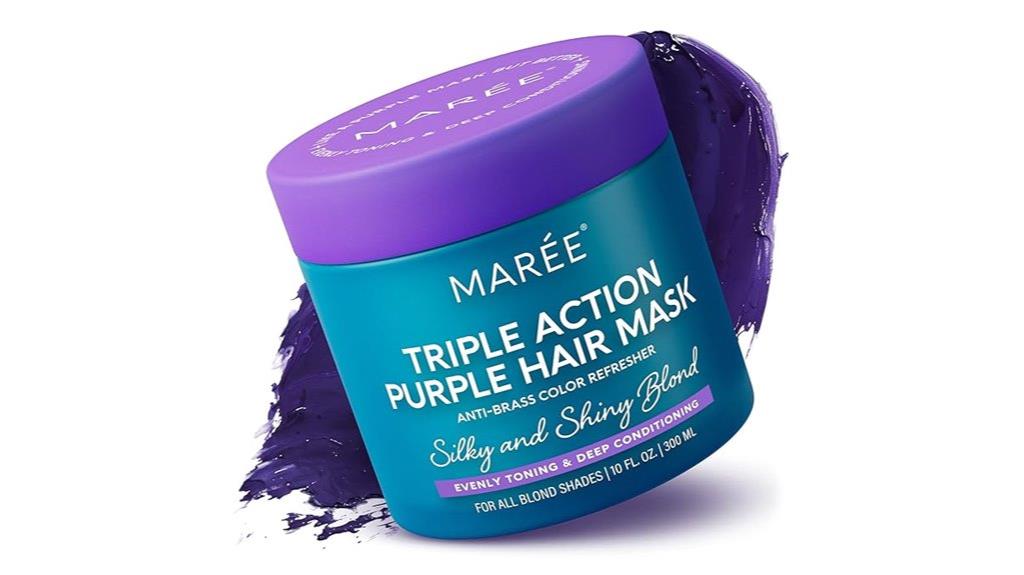 purple hair mask for blonde