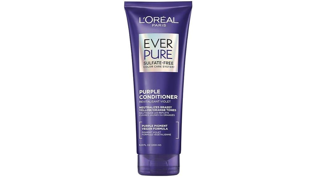 purple sulfate free hair conditioner