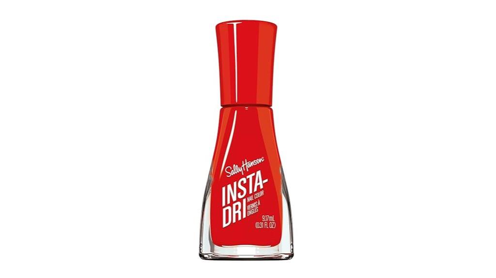 quick drying red nail polish