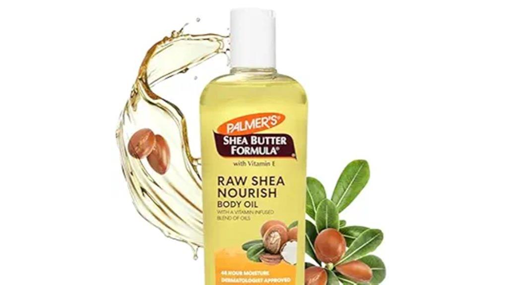 raw shea body oil