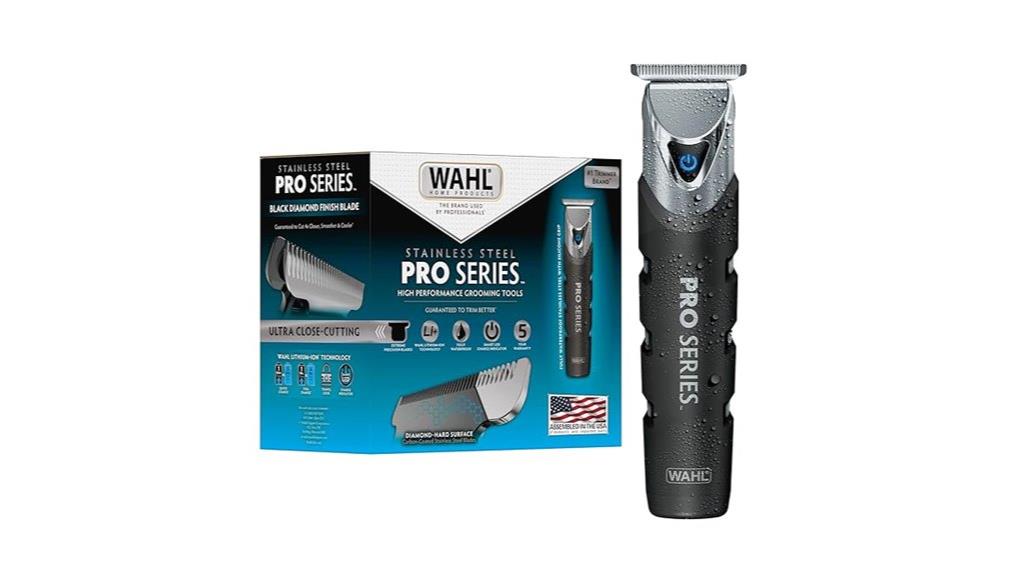 rechargeable men s beard trimmer