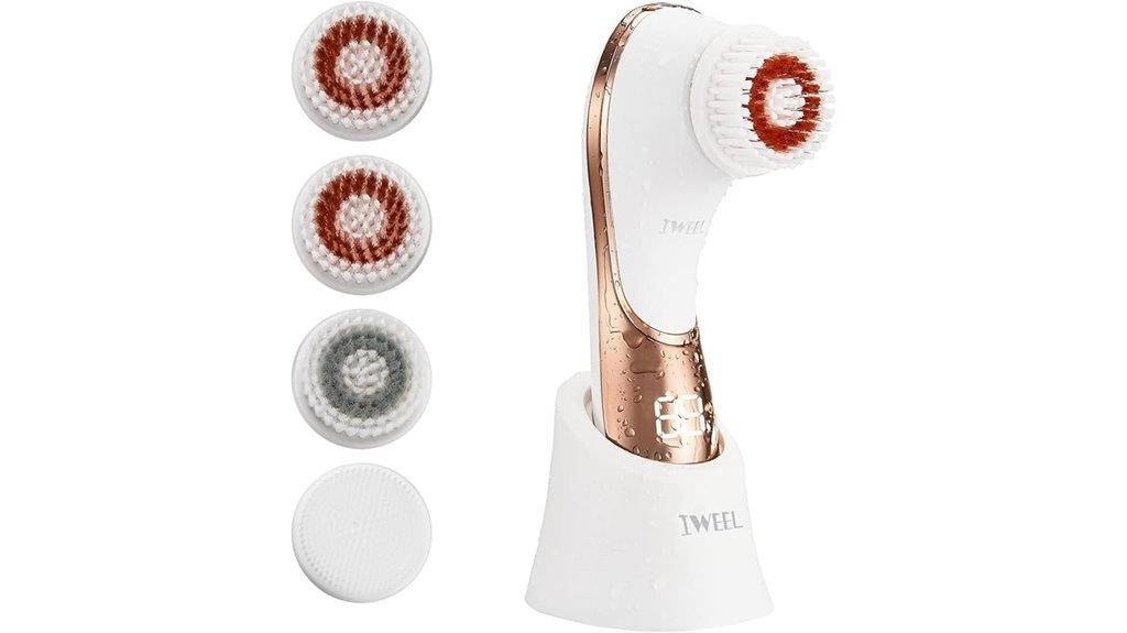 rechargeable waterproof exfoliation system