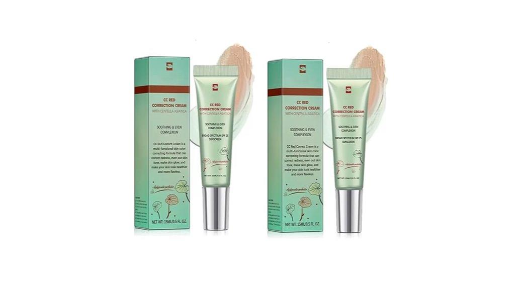 red corrector cc cream