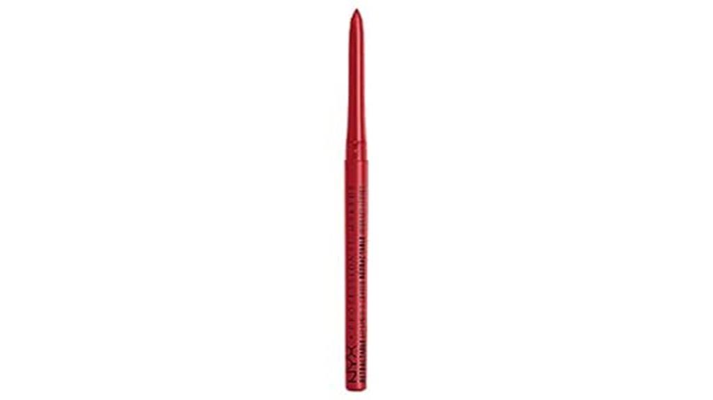 red mechanical lip liner