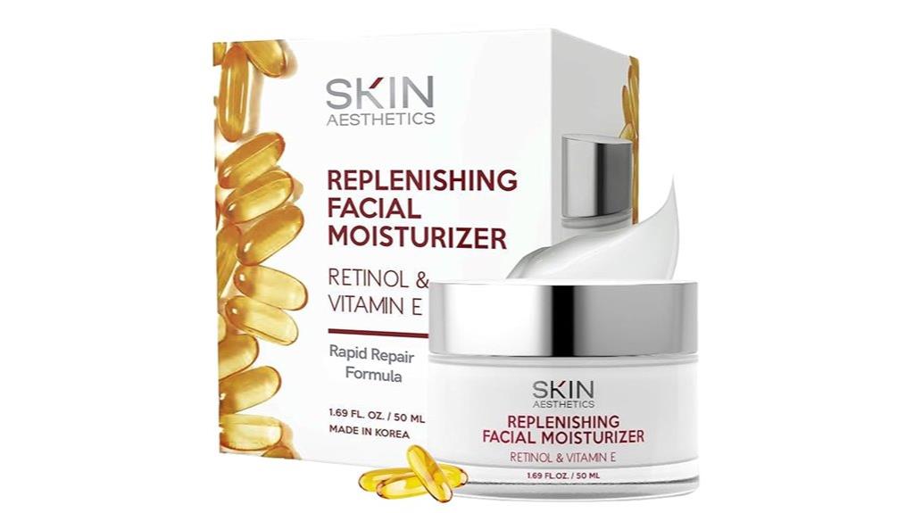 retinol vitamin e moisturizer