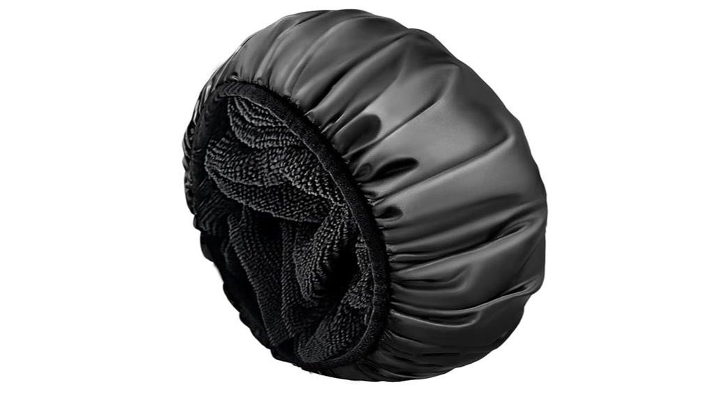 reusable waterproof shower cap