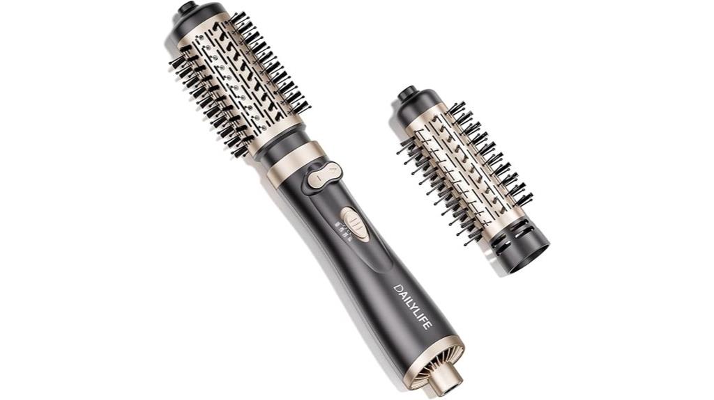 rotating ionic hair dryer