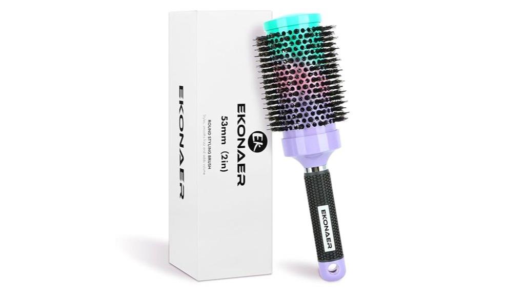 round brush for shine