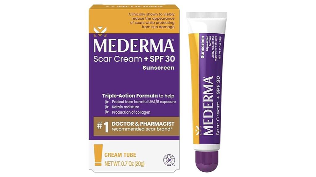 scar treatment with spf