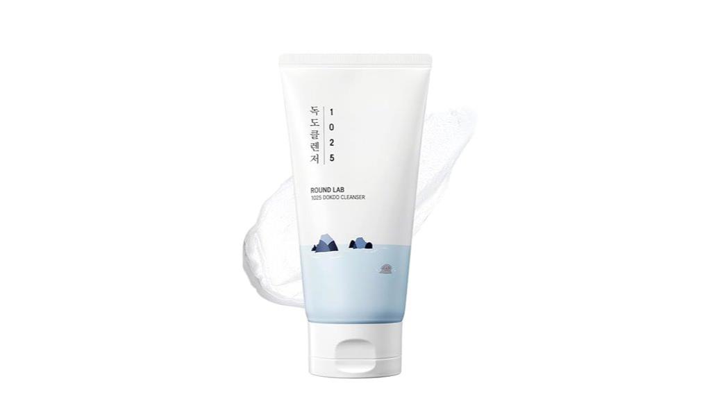 seaweed infused facial cleanser