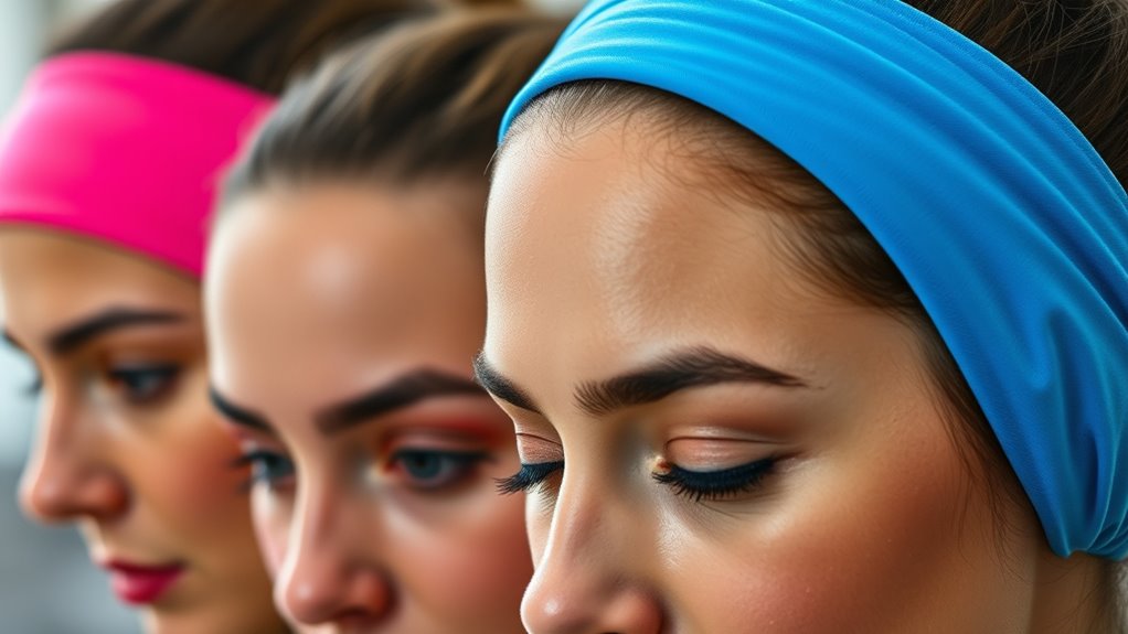 secure fit workout headbands