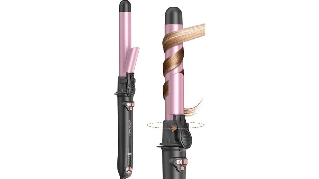 self spinning curling iron