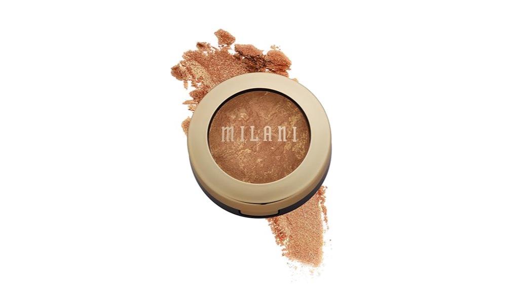shimmering baked bronzer powder
