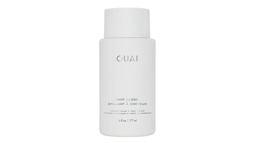 shower hair gloss treatment
